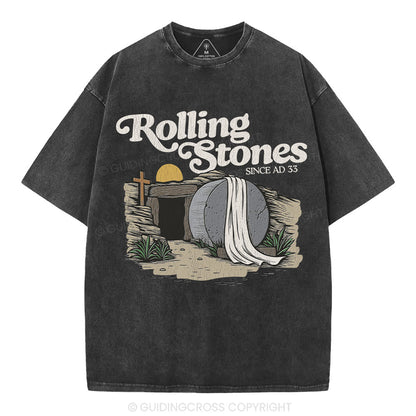 Rolling Stone Christian Washed T-Shirt