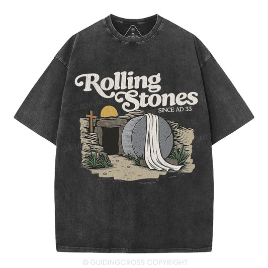 Rolling Stone Christian Washed T-Shirt