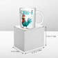 F-CAW-F Funny Cartoon Coffee Mug – Office Humor Cup