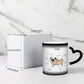 Anatomy Of A Pug Funny Dog Diagram Heat-Activated Color Changing Mug