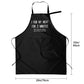 100% Polyester Waterproof Oxford Apron – "I Rub My Meat for 2 Minutes" Grilling Humor Apron