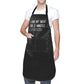 100% Polyester Waterproof Oxford Apron – "I Rub My Meat for 2 Minutes" Grilling Humor Apron