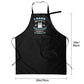 100% Polyester Waterproof Oxford Apron – "I Bake Because Punching People Is Frowned Upon" Humor Apron