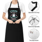 100% Polyester Waterproof Oxford Apron – "I Bake Because Punching People Is Frowned Upon" Humor Apron