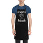 100% Polyester Waterproof Oxford Apron – "My Meat Is 100% Going in Your Mouth" Grilling Apron