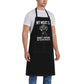 100% Polyester Waterproof Oxford Apron – "My Meat Is 100% Going in Your Mouth" Grilling Apron