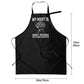 100% Polyester Waterproof Oxford Apron – "My Meat Is 100% Going in Your Mouth" Grilling Apron