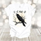 F-Caw-F, Raven, Premium Soft Unisex Tee, Plus Sizes Available