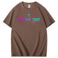 God Has A Plane Pattern  Print 100%Cotton T-Shirt