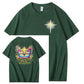 Pray About Everything Pattern Print 100% Cotton T-Shirt