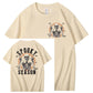 Halloween Spooky Season Funny Skll Pattern  Print 100%Cotton T-Shirt