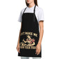 Funny Poison Your Food Print Cooking Apron,Polyester Apron for Women,Gift for Daughter&Mother&Wife,Christmas Gift