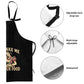 Funny Poison Your Food Print Cooking Apron,Polyester Apron for Women,Gift for Daughter&Mother&Wife,Christmas Gift