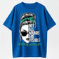 Urbntees "Not All Wounds Are Visible" Mental Health Awareness Woman Graphic Cotton Tee