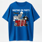 Waiting On Parts Funny Skeleton Auto Mechanic Technician T-Shirt