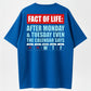 Funny Corporate Humor Shirt | After Monday Tuesday WTF Calendar Tee