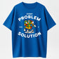 Every Problem Has A Solution Rubik's Cube Graphic T-Shirt - 100% Cotton Heavyweight