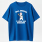 100% Cotton "Tall Enough To Break Your Kneecaps" Funny Bunny Graphic T-Shirt
