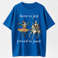 100% Cotton "Born to Jest, Forced to Joust" T-Shirt – Funny Medieval Humor Tee