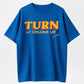 100% Cotton 'Turn The Volume Up' Music Graphic T-Shirt