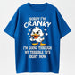 Urbntees Cranky Terrible 70s Duck Funny Organic Cotton Unisex T-Shirt