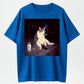 Cool Smoking Cat T-Shirt – Stand Out with This Quirky Retro Design