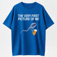 Urbntees The Very First Picture of Me Sperm Beer Funny Organic Cotton Unisex T-Shirt