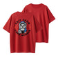 Urbntees Shit Show Crew Member Funny Skull Biker Organic Cotton Unisex T-Shirt