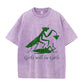 Urbntees Girls Will Be Girls Praying Mantis Vintage Washed Organic Cotton Unisex T-Shirt