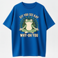 Funny EFF YOU SEE KAY Frog Meditation Graphic T-Shirt