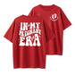 In My Pregnant Era Cute Retro Pregnancy Announcement T-Shirt