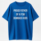 Mens Proud Father Of A Few Dumbass Kids T Shirt Funny Parenting Fathers Day Tee Mens Funny T Shirts Cool Vintage Fashion T-Shirt Gift