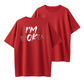 100% Cotton "I'm Broken" T-Shirt – Bold Brushstroke Graphic, Soft & Relatable