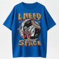 I Need Space Comfort Colors Unisex T-shirt Gothic Alternative Fashion Casual Tees Round Neck Tshirt