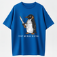 Flight Was Never An Option Shirt, Funny Penguin Knife Tee, Sarcastic Dark Humor Gift
