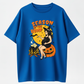 Women's Short Sleeve Casual Cotton Crew Neck Graphic T-Shirt - Pregnancy Clothes, Halloween Baby Announcement Costume, Fall Mama-To-Be Gift
