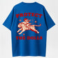 "Protect The Dolls" Vintage Cowgirl & Tiger Graphic T-Shirt - 100% Cotton Heavyweight(Reverse Design)