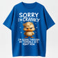 Urbntees Sorry I'm Cranky Terrible 60s Right Now Angry Duck Funny Organic Cotton Unisex T-Shirt