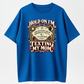 "Hold On I'm Texting My Mom" Ouija Graphic Halloween T-Shirt, Funny Print Holiday Wear, Graphic Shirts