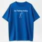 Humorous Men's Fishing T Shirt with No Fishing Today Quote Soft Breathable Crew Neck Tee for Casual and Outdoor Use