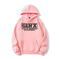 Retro Gen X Cotton Blend Graphic Hoodie - Distressed Hoody, Sarcastic "Lots Of Memories No Evidence" Print, Oversized Drawstring Hood, Crew Neck Pullover for Fall Winter Casual Wear