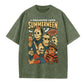 I Freaking Love Summerween Pattern Crew Neck T-Shirt
