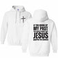 Jesus Pattern Printed Classics Hooded Sweatshirt