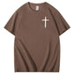 Save Me Pattern Crew Neck T-Shirt