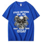 Stuck Between IDK IDC And IDGAF T-Shirt