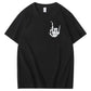 Chill The Fourth Out  Skull Pattern  Print 100%Cotton T-Shirt