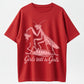 Girls Will Be Girls Funny Praying Mantis Graphic Tee
