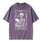 Halloween The Reader Tarot Card Unisex Washed T-shirt