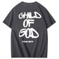 Child Of God Print Crew Neck T-Shirt