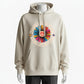 Imagine All the People Living Life in Peace Floral Daisy Hoodie
